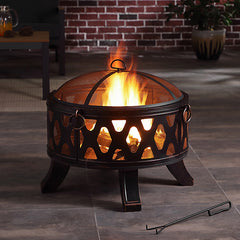 Metal fire pits for outside