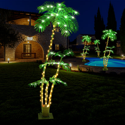 Outdoor and Indoor Palm Tree Light