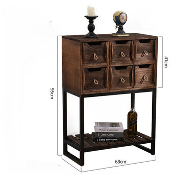 Minimalist Style Storage Cabinet Painted Hallway Cabinet