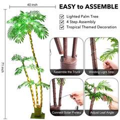 The Ultimate Outdoor and Indoor Palm Tree Light