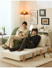 Tofu Cube Sofa Fabric Art Small Apartment Modular Bed