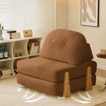 Tofu Cube Sofa Fabric Art Small Apartment Modular Bed