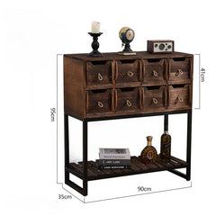 Minimalist Style Storage Cabinet Painted Hallway Cabinet