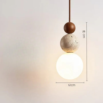 Modern Stone Glass Pendant Lighting