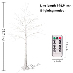 6ft LED Lighted Christmas Tree