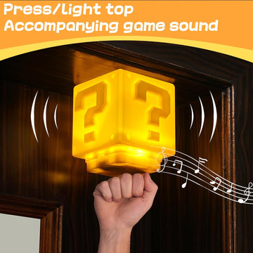 Question Block Light With Game Coin Sound