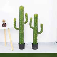 Artificial Cactus Column Potted Tropical Plant