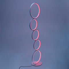 RGB Dimmable Circular Floor Lamp