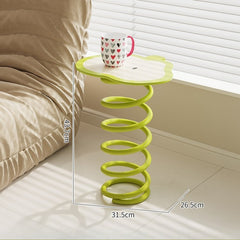 Apple spring coffee table small table beside bedroom bed and sofa