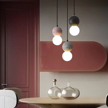 Modern Stone Glass Pendant Lighting