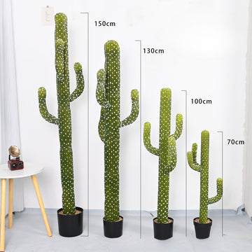 Artificial Cactus Column Potted Tropical Plant