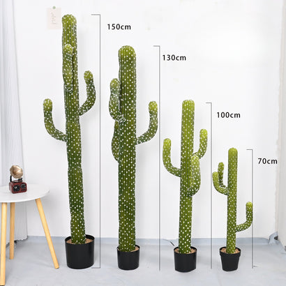 Artificial Cactus Column Potted Tropical Plant