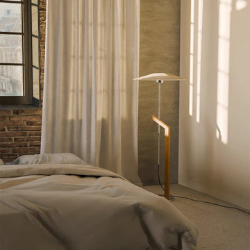 Solid Wood Floor Lamp Standing Lamp
