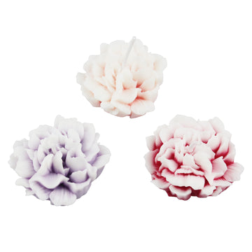 Handmade Carnation Scented Candle(4 Colors/pack)