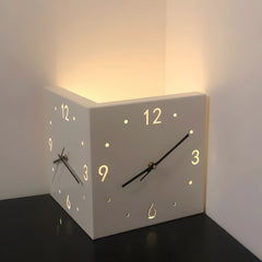 Voice/Light Sensor Backlit Corner Clock