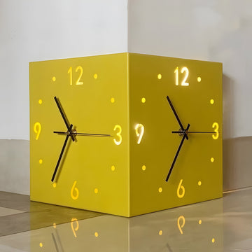 Voice/Light Sensor Backlit Corner Clock