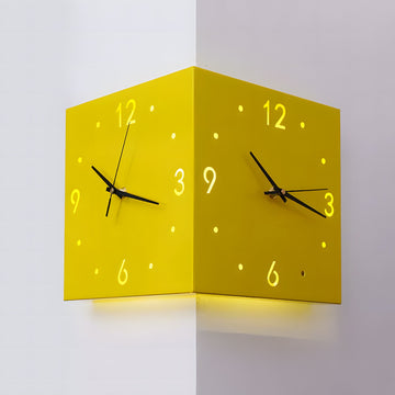 Voice/Light Sensor Backlit Corner Clock