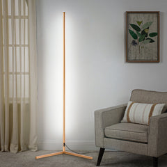 RGBCW Corner Floor Lamp Black/Gold/White