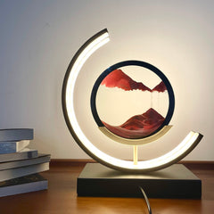 Moving Sand Art Lamp Table Lamp