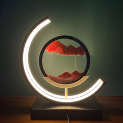 Moving Sand Art Lamp Table Lamp