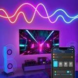 Cuttable App-Controlled String Lights with 16 Million Colors
