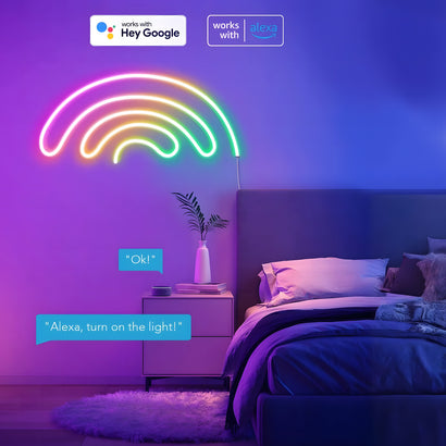 Cuttable App-Controlled String Lights with 16 Million Colors
