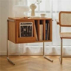 Home Side Table Corner Cabinet Solid Wood Bedside Table