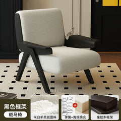 Vintage single sofa chair living room French retro style