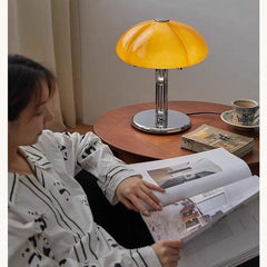 Mushroom Table Lamp With Dimmable LED Light