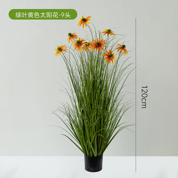 Artificial tree potted plant indoor decoration ornament landscaping display window