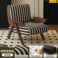 Vintage single sofa chair living room French retro style