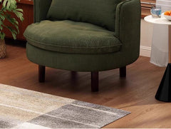 Minimalist single round sofa chair