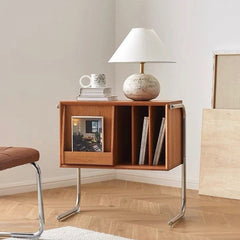 Home Side Table Corner Cabinet Solid Wood Bedside Table