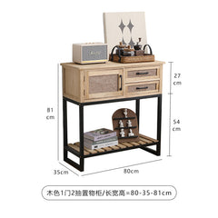 Minimalist Style Storage Cabinet Painted Hallway Cabinet