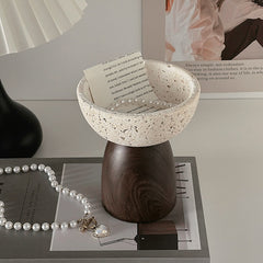 Travertine Tray Hallway Decoration Storage Rack for Accessories