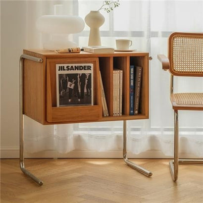 Home Side Table Corner Cabinet Solid Wood Bedside Table