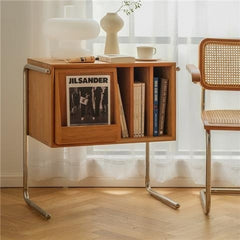 Home Side Table Corner Cabinet Solid Wood Bedside Table