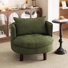 Minimalist single round sofa chair