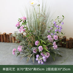 Large plant soft furnishings landscape courtyard plants and flower decorations