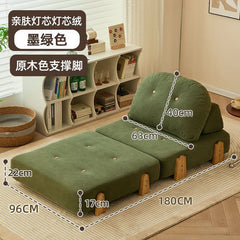 Tofu Cube Sofa Fabric Art Small Apartment Modular Bed