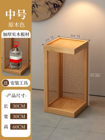 实木博古架花架子客厅落地式中式宋代美学仿古盆景阳台花盆置物架