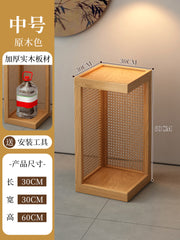 实木博古架花架子客厅落地式中式宋代美学仿古盆景阳台花盆置物架