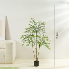 Artificial Nandina Potted Plant Home Indoor Decoration Ornament