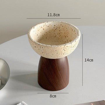 Travertine Tray Hallway Decoration Storage Rack for Accessories