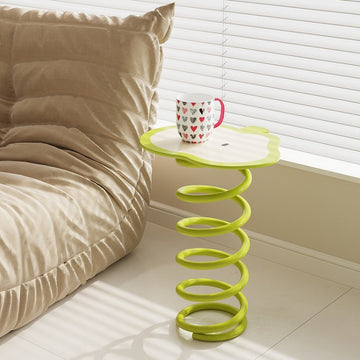 Apple spring coffee table small table beside bedroom bed and sofa