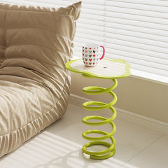 Apple spring coffee table small table beside bedroom bed and sofa