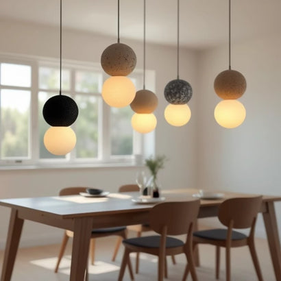 Modern Stone Glass Pendant Lighting