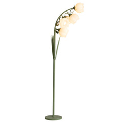 Pastoral Style Flower Floor Lamp