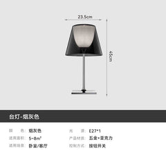 Acrylic floor lamp by the sofa in the living room and bedroom