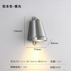 Outdoor Waterproof Wall Light Vintage Industrial Style Wall Light